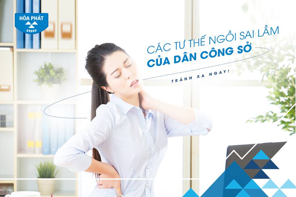 3 tư thế ngồi sai lầm của d&acirc;n c&ocirc;ng sở