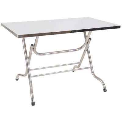 Bàn ăn inox 1m2 BCN712A