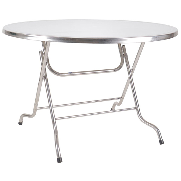 Bàn ăn inox mặt tròn BT1150B
