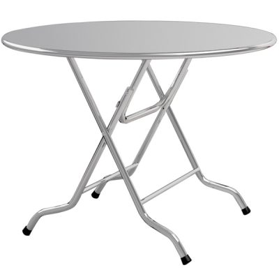 Bàn ăn chân gấp inox BT120B