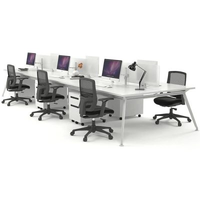 Cụm bàn văn phòng 6 người DLMD002