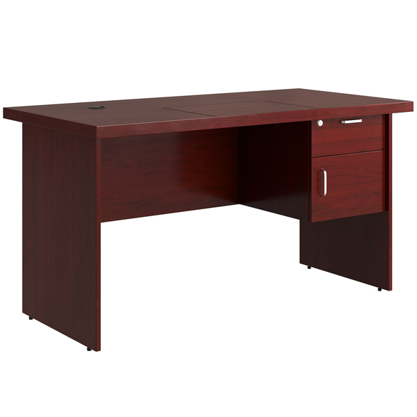 Bàn làm việc sơn PU hộc liền ET1400HLR - ảnh 2