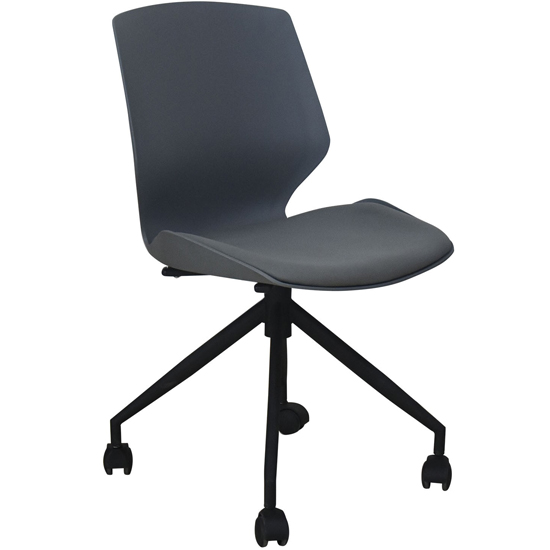 Ghế khung thép đệm tựa nhựa G896