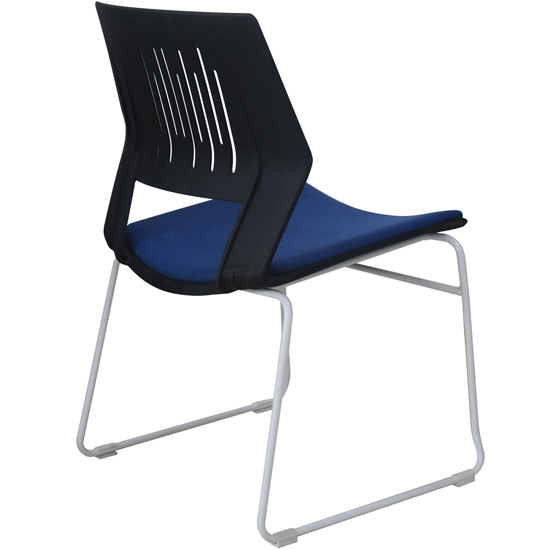Ghế tĩnh khung thép tựa nhựa G897 - ảnh 2