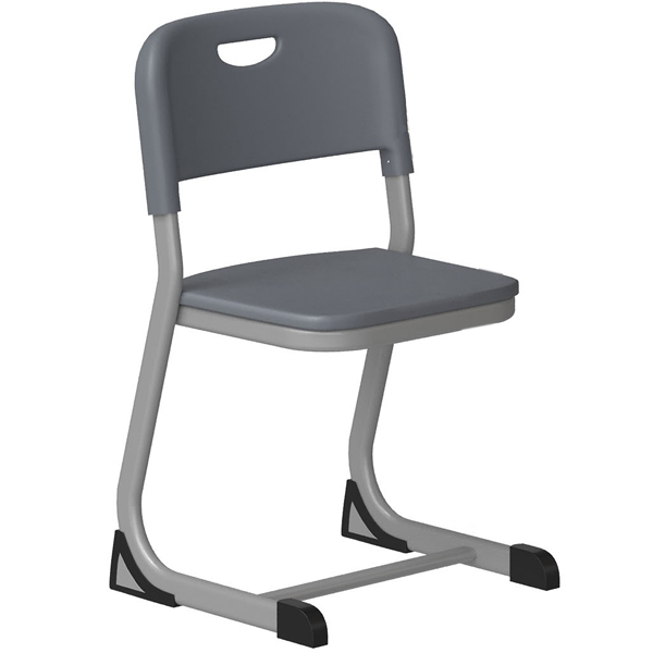 Ghế học sinh khung thép đệm tựa nhựa GHS43