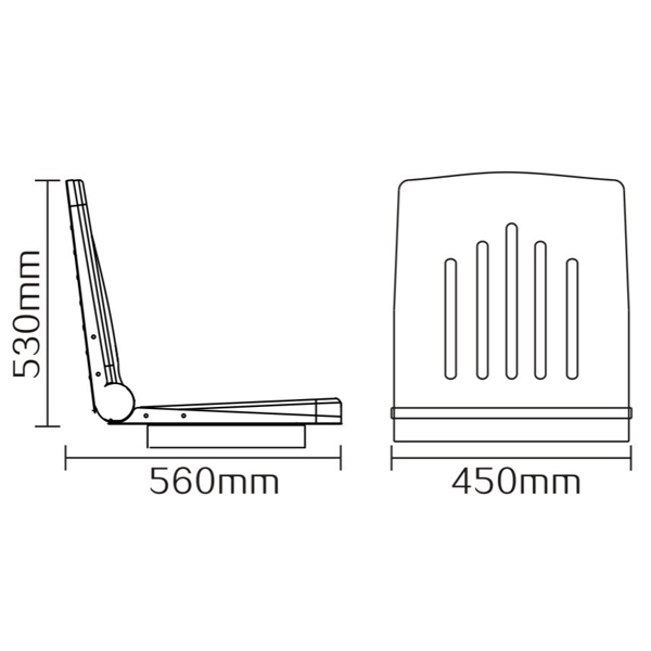 Ghế Khán Đài Di Động GKDGB-R - ảnh 5