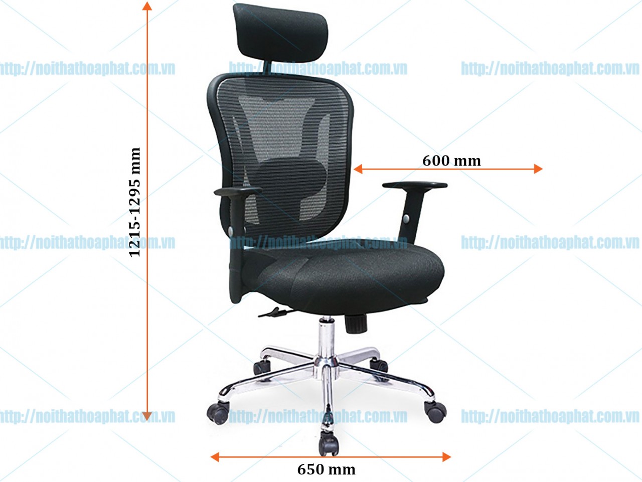 Ghế lưới lãnh đạo GL303 - ảnh 6