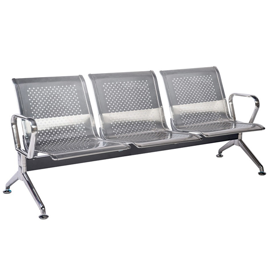 Ghế phòng chờ inox Hòa Phát GPC04I-3