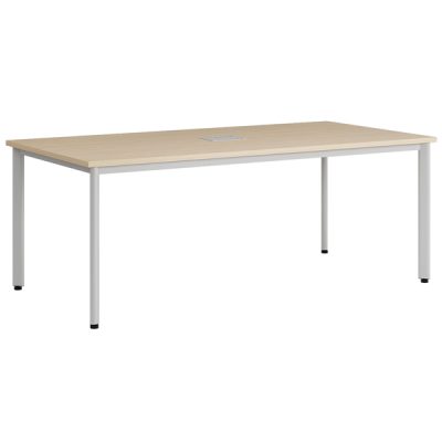 Bàn họp chân sắt Oval 2m HRH2010C7