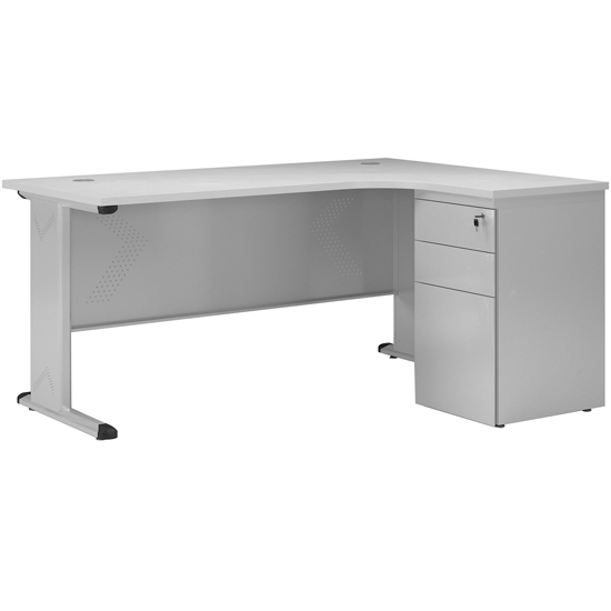 Bàn làm việc chân sắt 1m6 HU1612C2L22 - ảnh 2