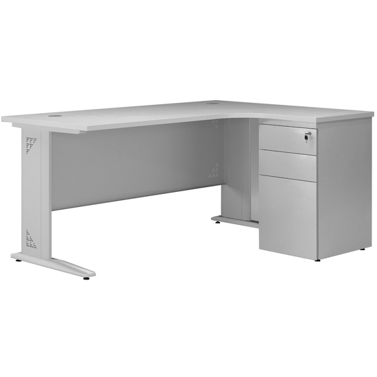 Bàn trưởng phòng chân sắt HU1612L22 - ảnh 2