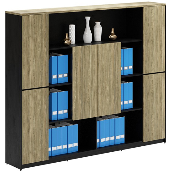Tủ tài liệu gỗ 2m4 LUXT2420V7