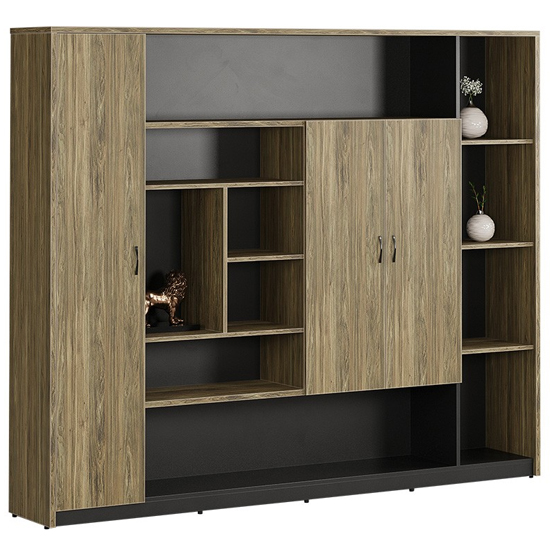 Tủ tài liệu gỗ 2m4 LUXT2420V8