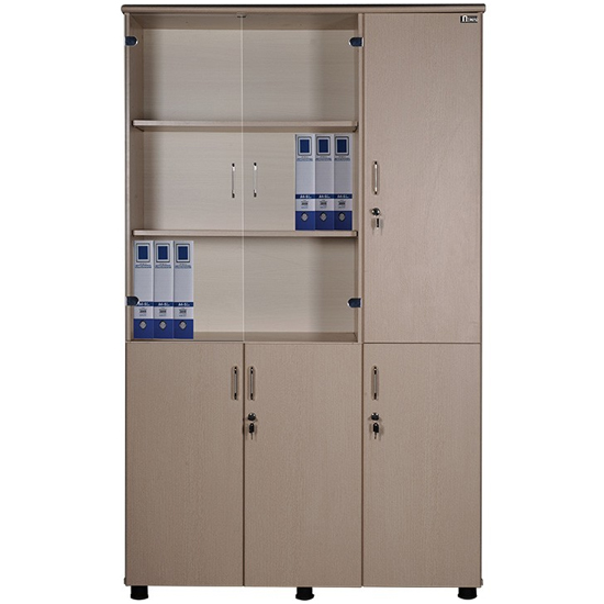 Tủ tài liệu Hòa Phát 3 buồng NT1960-3BA - ảnh 2