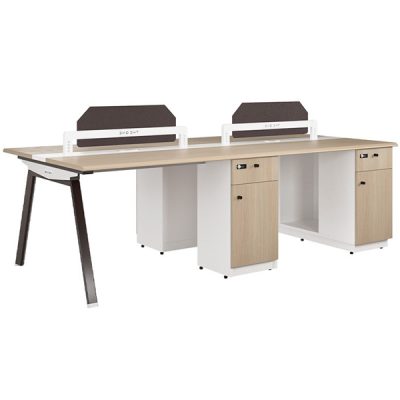 Cụm bàn làm việc 4 Chỗ NTVMD01-4C17