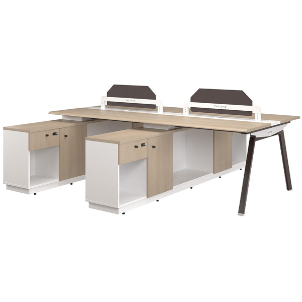 Bàn modul văn phòng 4 chỗ NTVMD02-4C17