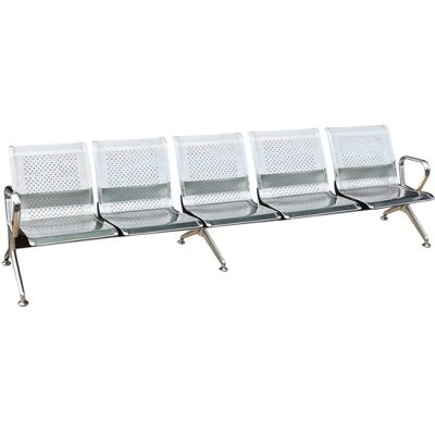Ghế phòng chờ inox 5 chỗ ngồi PS02-5