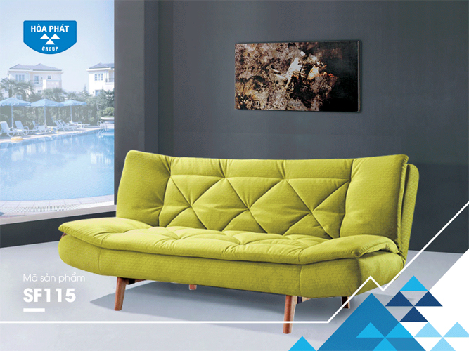 Sofa vải Hòa Phát SF115A - ảnh 2