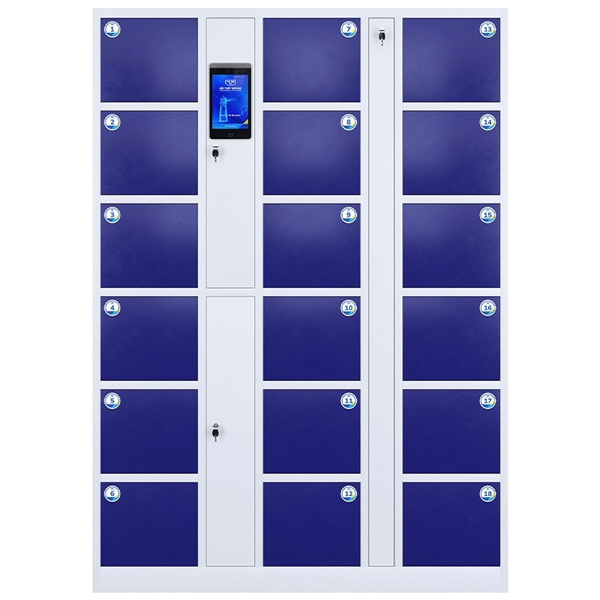 Tủ locker điện tử 18 ngăn SLC01-3K - ảnh 2