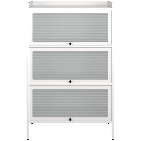 Tủ Sắt 3 Ngăn Cánh Lật TGD06-3 - ảnh 2