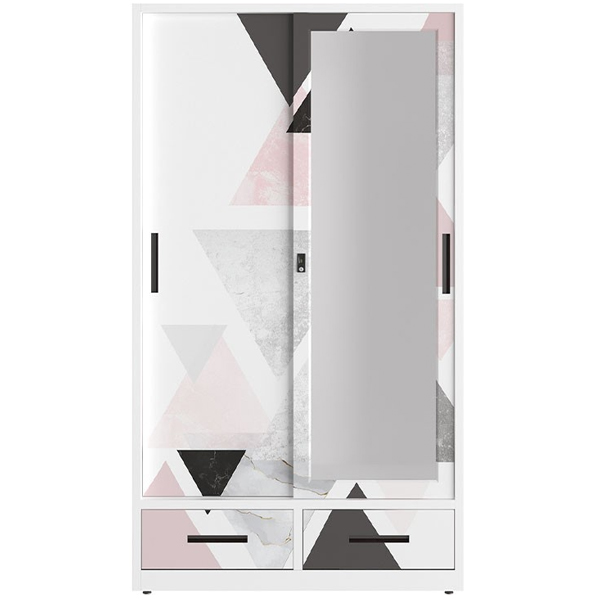 Tủ quần áo 2 cánh lùa TU19B2C2UV - ảnh 2
