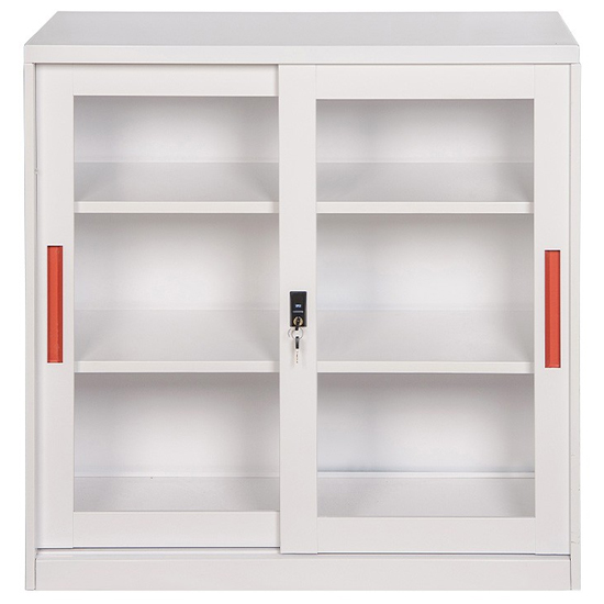 Tủ sắt cánh kính lùa TU88GD - ảnh 2