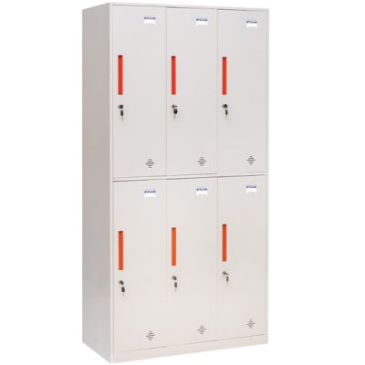 Tủ tài liệu sắt 6 khoang TU982-3KD