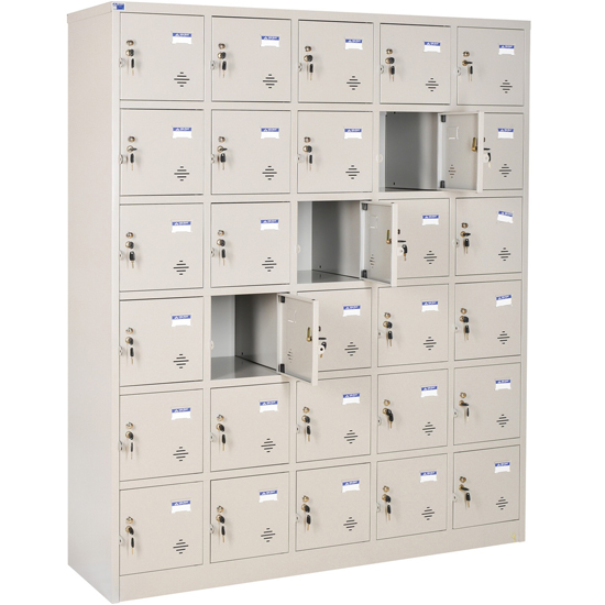 Tủ sắt locker 30 ngăn TU986-5K - ảnh 2