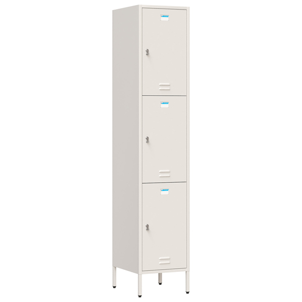 Tủ Locker Sắt 3 Ngăn TU993