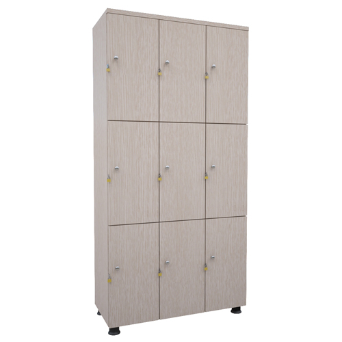 Tủ locker gỗ 9 ngăn TUG09 - ảnh 2