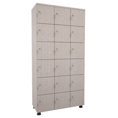 Tủ locker gỗ 18 ngăn TUG18