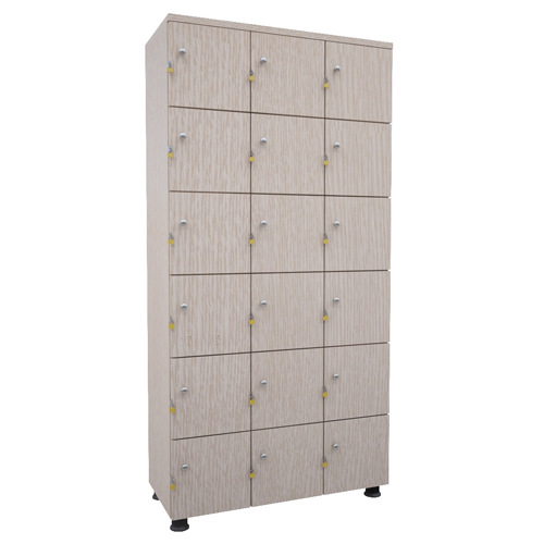 Tủ locker gỗ 18 ngăn TUG18