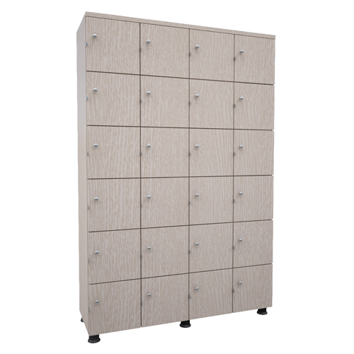 Tủ locker gỗ 24 ngăn TUG24 - ảnh 2