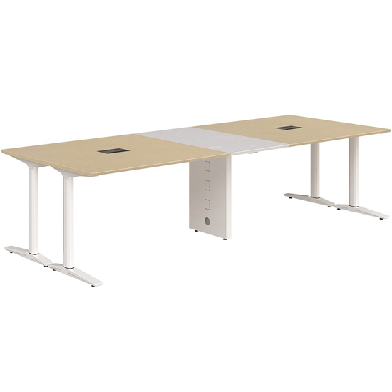 Bàn họp chân sắt 3m UNH3012CS3