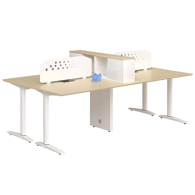 Module Bàn làm việc chân sắt cho 4 người UNMD02CS3