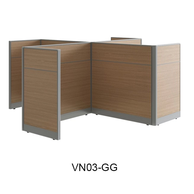 Vách ngăn khung nhôm VN03 - ảnh 3