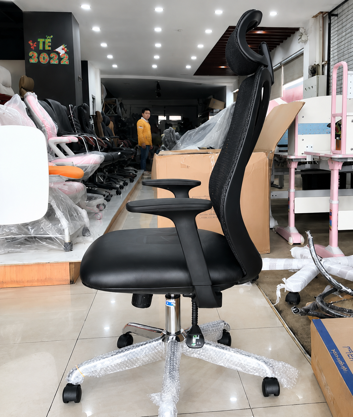 Ghế lưới lưng cao GL335 g&oacute;c nghi&ecirc;ng