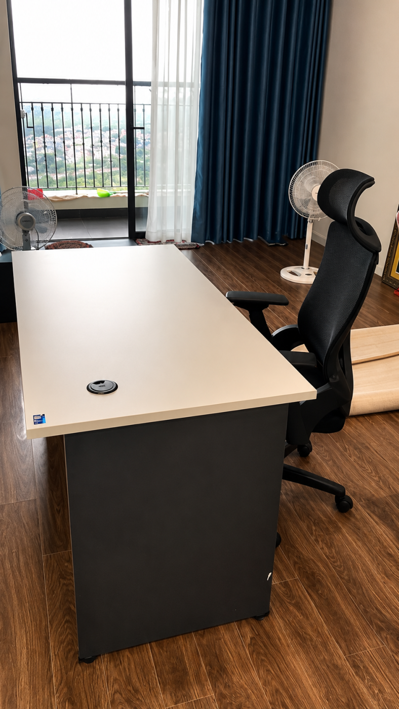 Hình ảnh thực tế Ghế lưới cao cấp GL338 Hòa Phát