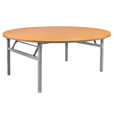 Bàn ăn mặt gỗ tròn BG07K18