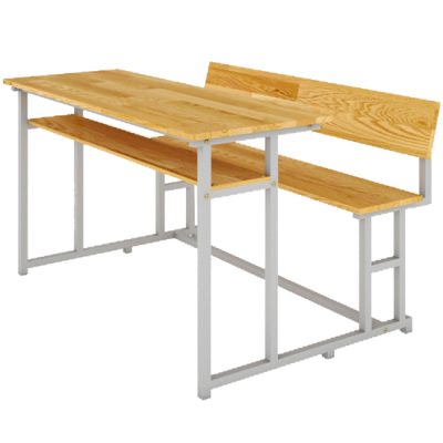 Bàn ghế sinh viên khung thép có tựa BSV108TG