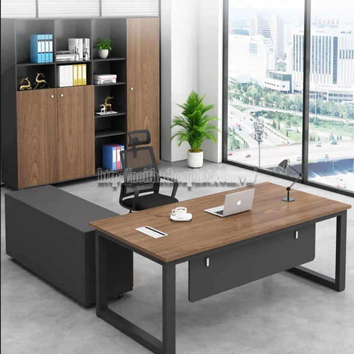 Bàn Làm Việc Góc Chữ L Cho Phòng Giám Đốc-2 Bàn Làm Việc Góc Chữ L Cho Phòng Giám Đốc-2