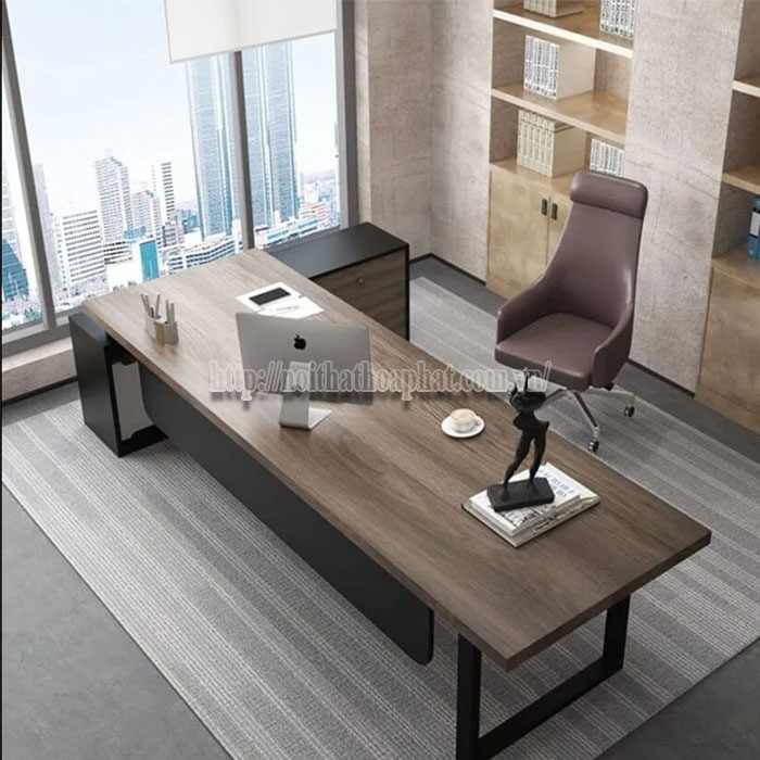 Bàn Làm Việc Góc Chữ L Cho Phòng Giám Đốc-4 Bàn Làm Việc Góc Chữ L Cho Phòng Giám Đốc-4