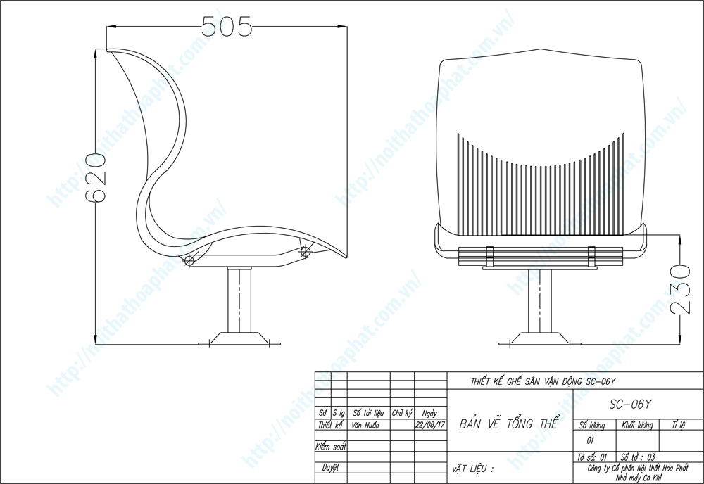 Bản vẽ thiết kế tổng thể ghế sân vận động SC06Y Bản vẽ thiết kế tổng thể ghế sân vận động SC06Y