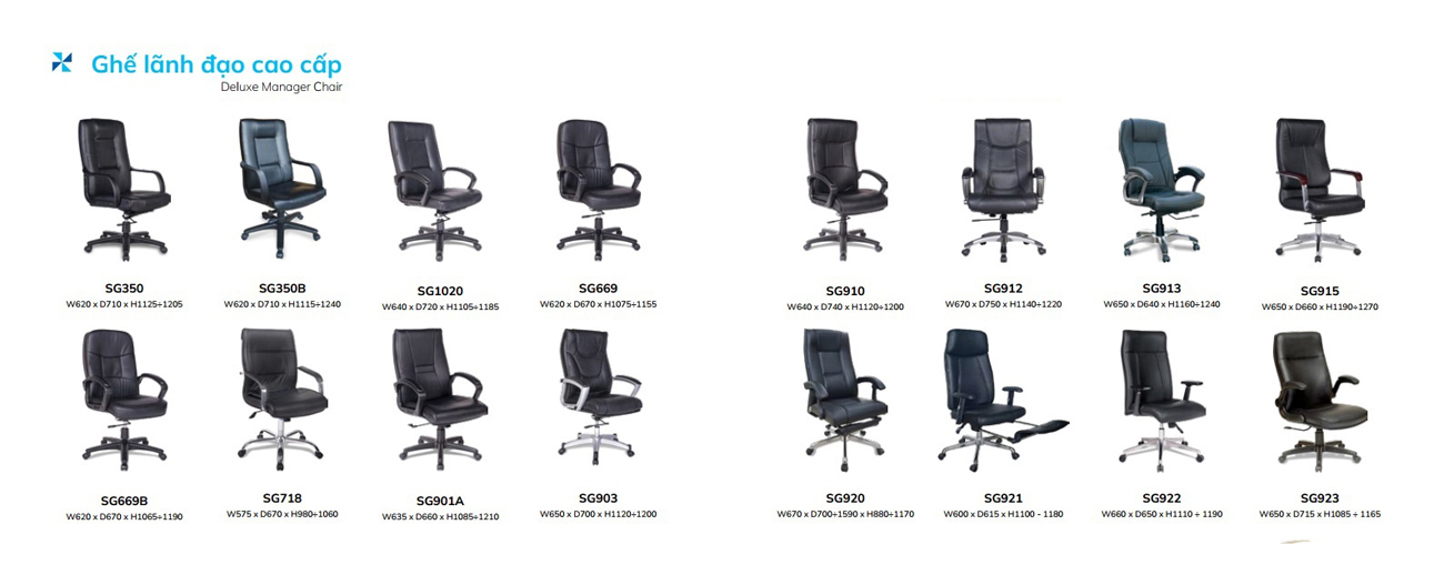 Bảng giá ghế lãnh đạo cao cấp Hòa Phát - Duluxe Manager Chair Bảng giá ghế lãnh đạo cao cấp Hòa Phát - Duluxe Manager Chair