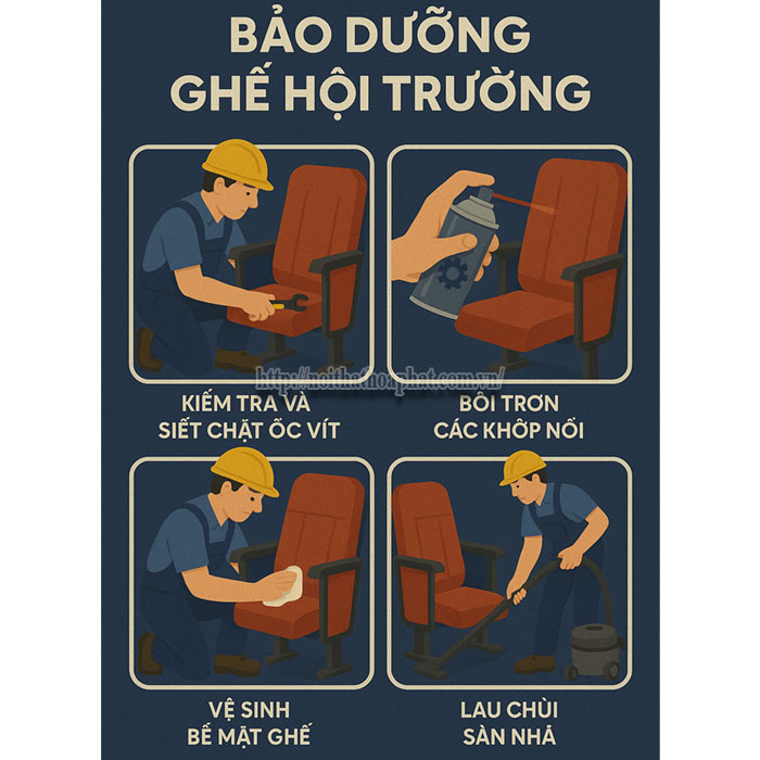 dịch vụ bảo dưỡng ghế hội trường tại Hà Nội dịch vụ bảo dưỡng ghế hội trường tại Hà Nội