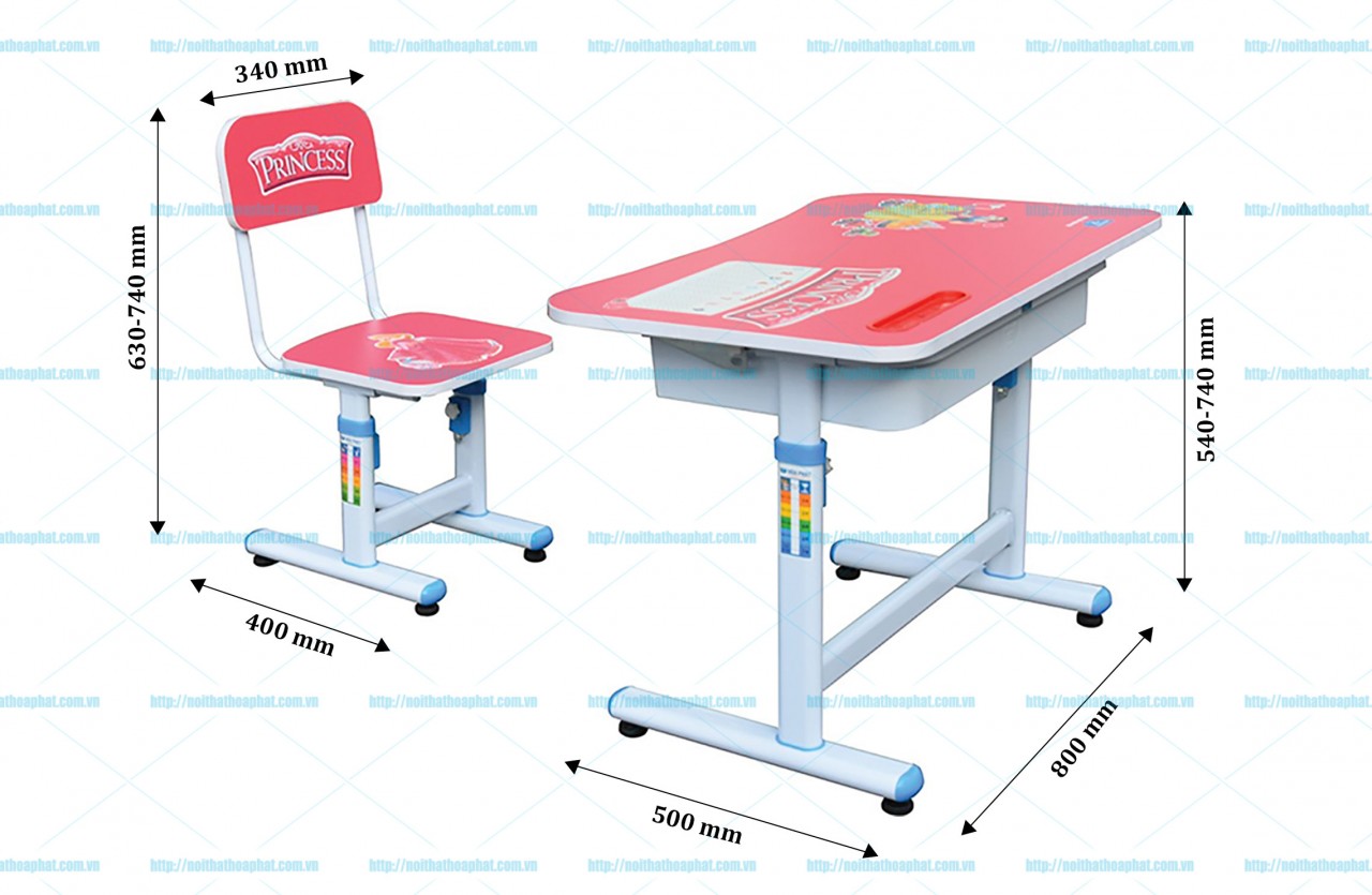 Bộ bàn ghế học sinh BHS29B-3, GHS29-3 - ảnh 2