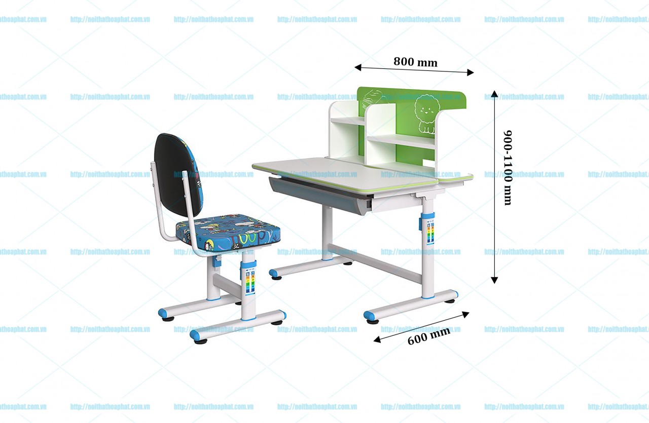 Bộ bàn học sinh Hòa Phát BHS31-1 - ảnh 4