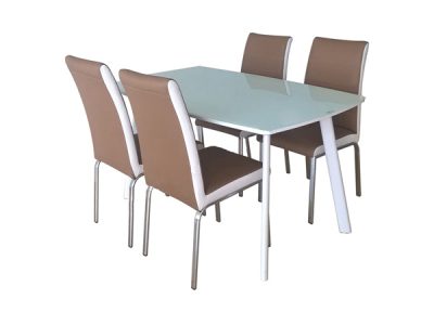 Bộ bàn ghế ăn khung thép B60, G60