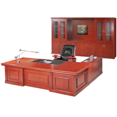 Bộ bàn giám đốc Veneer V8