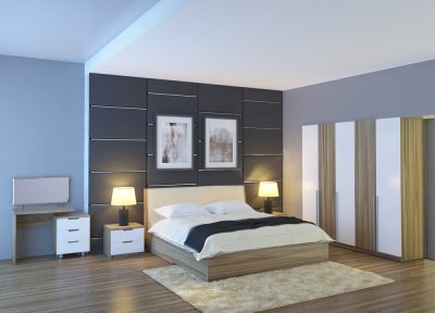 Bộ giường phòng ngủ gỗ 304